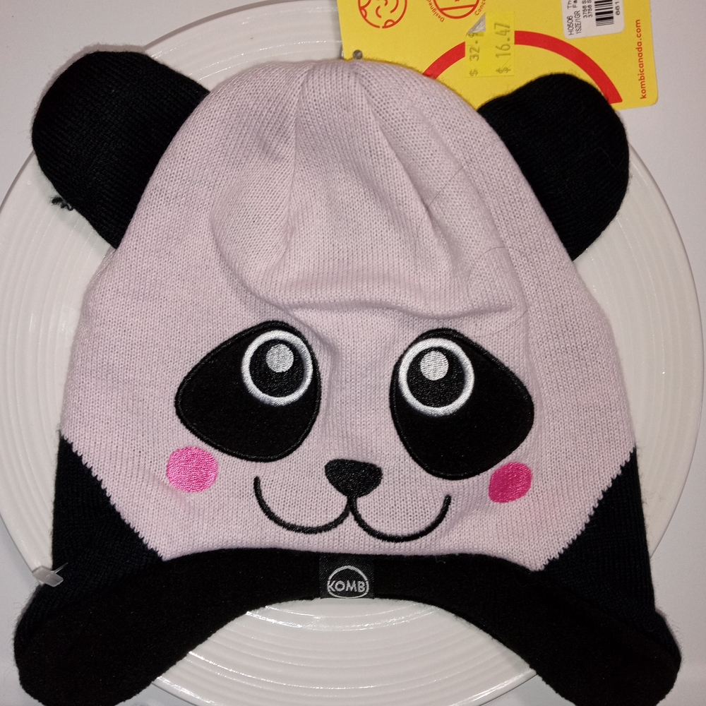 💫NWT KOMB NB Cute Panda Knit Winter Hat